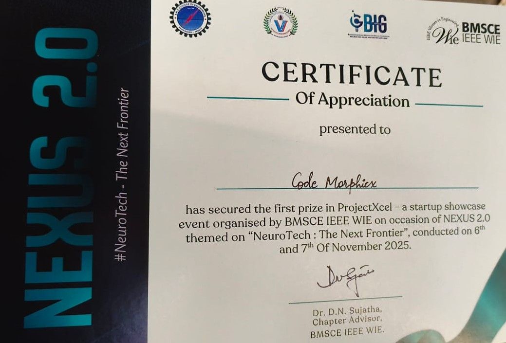 ProjectXcel Award